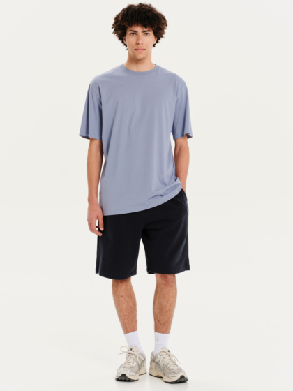 EMERSON ΑΝΔΡΙΚΟ ΜΟΝΟΧΡΩΜΟ ΚΟΝΤΟΜΑΝΙΚΟ T-SHIRT