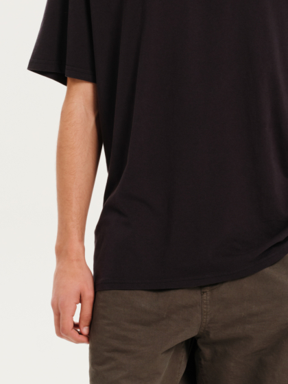 EMERSON ΑΝΔΡΙΚΟ ΜΟΝΟΧΡΩΜΟ ΚΟΝΤΟΜΑΝΙΚΟ T-SHIRT