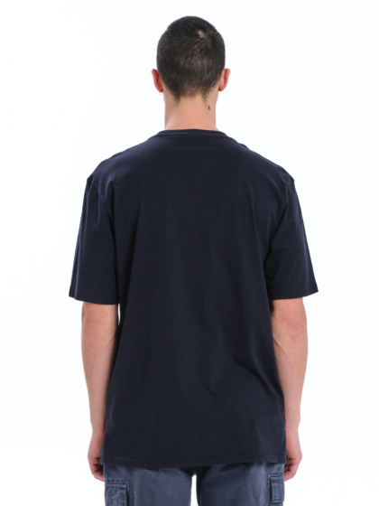 EMERSON ΑΝΔΡΙΚΟ ΜΟΝΟΧΡΩΜΟ ΚΟΝΤΟΜΑΝΙΚΟ T-SHIRT