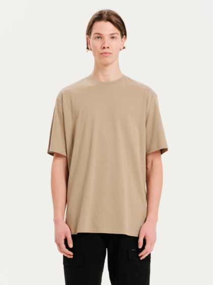 EMERSON ΑΝΔΡΙΚΟ ΜΟΝΟΧΡΩΜΟ ΚΟΝΤΟΜΑΝΙΚΟ T-SHIRT