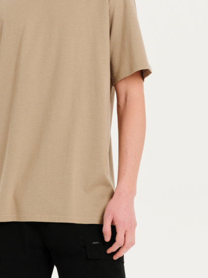 EMERSON ΑΝΔΡΙΚΟ ΜΟΝΟΧΡΩΜΟ ΚΟΝΤΟΜΑΝΙΚΟ T-SHIRT