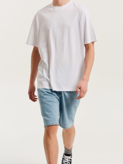EMERSON ΑΝΔΡΙΚΟ ΜΟΝΟΧΡΩΜΟ ΚΟΝΤΟΜΑΝΙΚΟ T-SHIRT