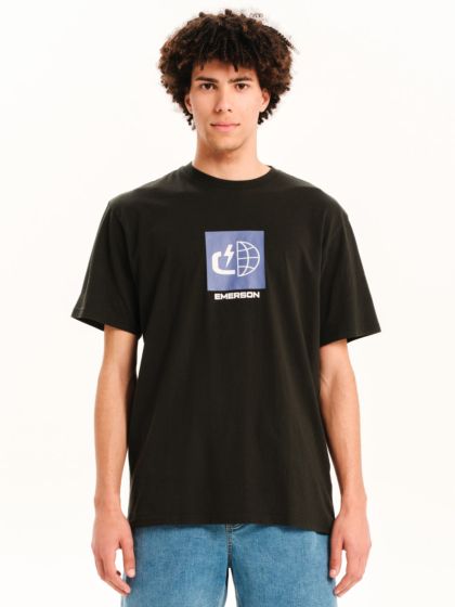 EMERSON LOGO ΑΝΔΡΙΚΟ ΚΟΝΤΟΜΑΝΙΚΟ T-SHIRT