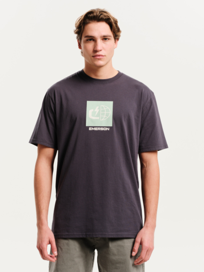 EMERSON LOGO ΑΝΔΡΙΚΟ ΚΟΝΤΟΜΑΝΙΚΟ T-SHIRT