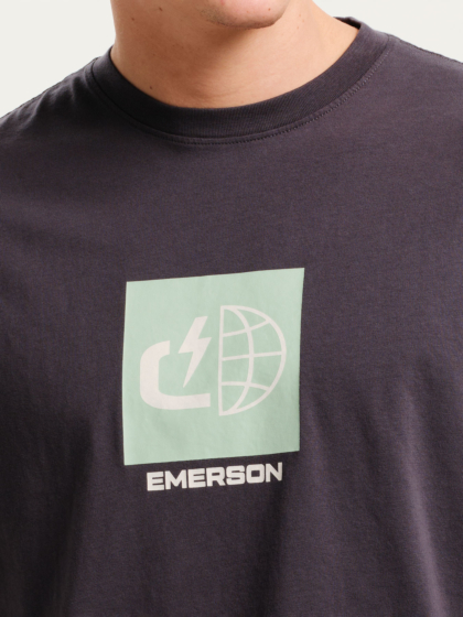 EMERSON LOGO ΑΝΔΡΙΚΟ ΚΟΝΤΟΜΑΝΙΚΟ T-SHIRT
