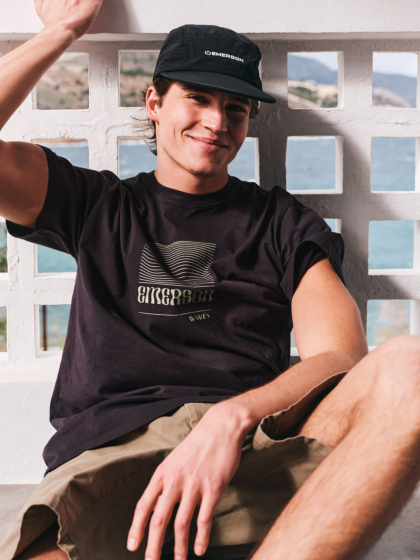 EMERSON WAVES MEN’S SHORT SLEEVE T-SHIRT