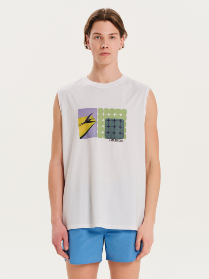 EMERSON GRAPHIC MEN’S CREWNECK TANK