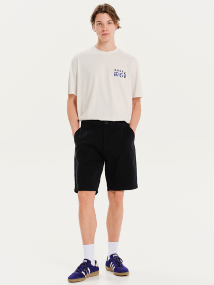 EMERSON MEN’S HALF ELASTICATED CLASSIC CHINO SHORTS
