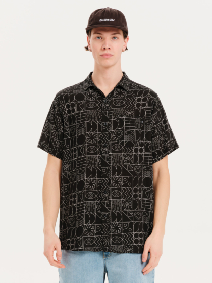 EMERSON MEN’S PRINTED SHORT SLEEVE SHIRT