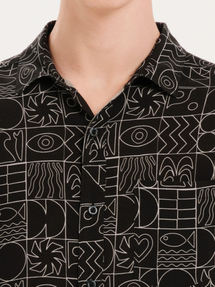 EMERSON MEN’S PRINTED SHORT SLEEVE SHIRT