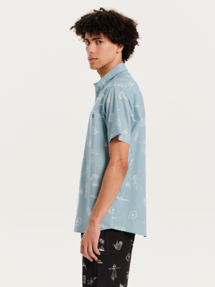 EMERSON MEN’S PRINTED SHORT SLEEVE SHIRT