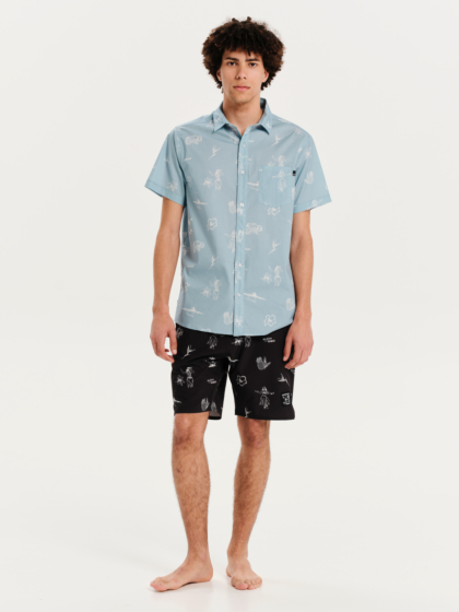 EMERSON MEN’S PRINTED SHORT SLEEVE SHIRT
