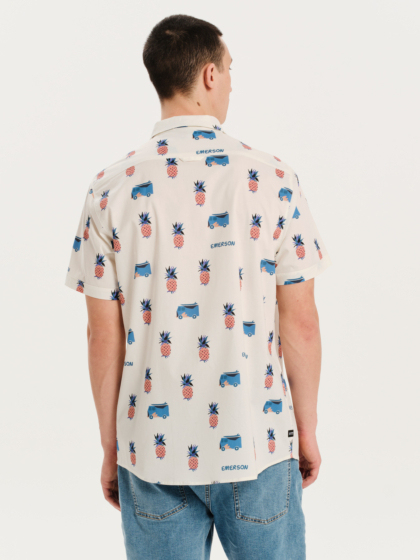 EMERSON MEN’S PRINTED SHORT SLEEVE SHIRT