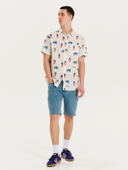 EMERSON MEN’S PRINTED SHORT SLEEVE SHIRT
