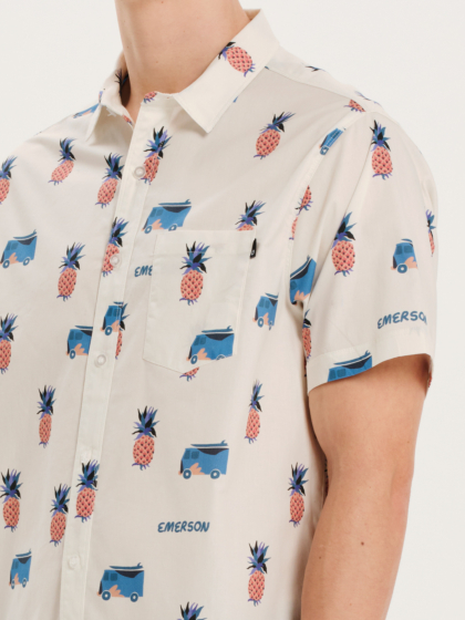 EMERSON MEN’S PRINTED SHORT SLEEVE SHIRT
