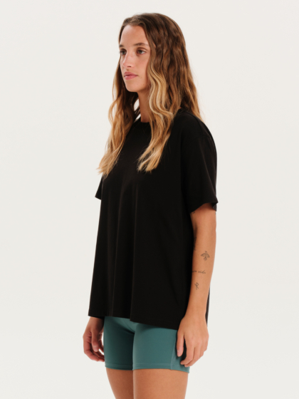 EMERSON ΓΥΝΑΙΚΕΙΟ ΜΟΝΟΧΡΩΜΟ ΚΟΝΤΟΜΑΝΙΚΟ T-SHIRT