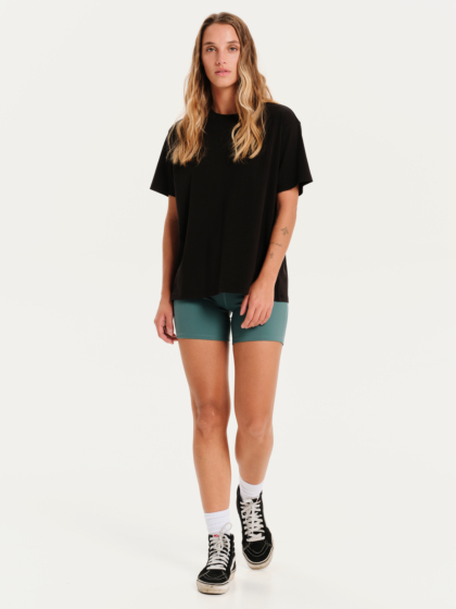 EMERSON ΓΥΝΑΙΚΕΙΟ ΜΟΝΟΧΡΩΜΟ ΚΟΝΤΟΜΑΝΙΚΟ T-SHIRT