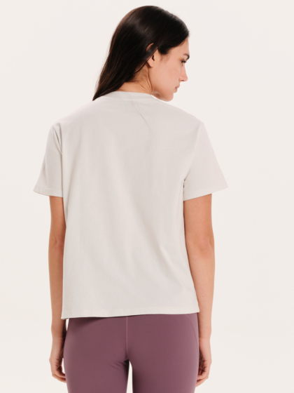 EMERSON ΓΥΝΑΙΚΕΙΟ ΜΟΝΟΧΡΩΜΟ ΚΟΝΤΟΜΑΝΙΚΟ T-SHIRT