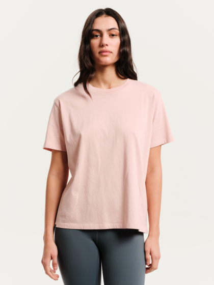 EMERSON ΓΥΝΑΙΚΕΙΟ ΜΟΝΟΧΡΩΜΟ ΚΟΝΤΟΜΑΝΙΚΟ T-SHIRT