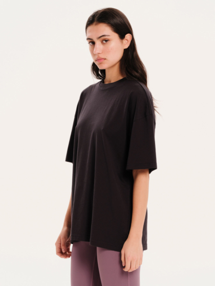 EMERSON ΓΥΝΑΙΚΕΙΟ ΜΟΝΟΧΡΩΜΟ ΚΟΝΤΟΜΑΝΙΚΟ T-SHIRT