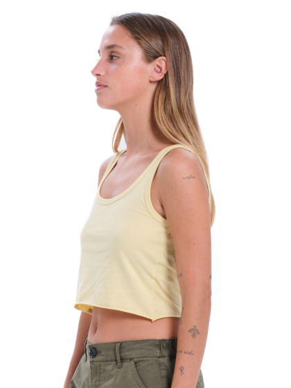 EMERSON ΜΟΝΟΧΡΩΜΟ ΓΥΝΑΙΚΕΙΟ ΑΜΑΝΙΚO CROP TOP