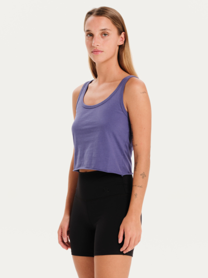 EMERSON ΜΟΝΟΧΡΩΜΟ ΓΥΝΑΙΚΕΙΟ ΑΜΑΝΙΚO CROP TOP