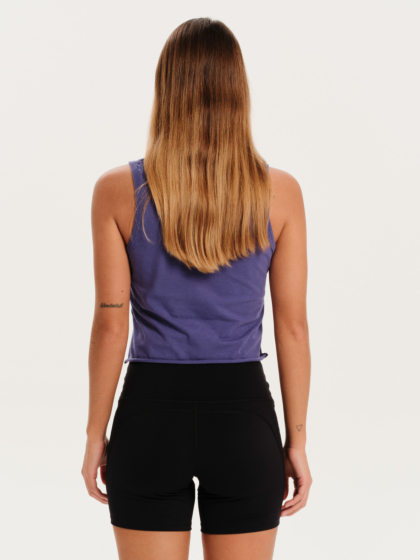 EMERSON ΜΟΝΟΧΡΩΜΟ ΓΥΝΑΙΚΕΙΟ ΑΜΑΝΙΚO CROP TOP