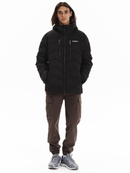 EMERSON MEN’S PUFFER JACKET WITH DETACHABLE HOOD