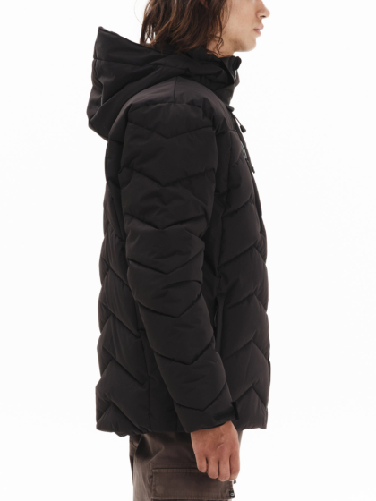 EMERSON MEN’S PUFFER JACKET WITH DETACHABLE HOOD