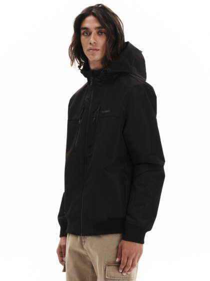EMERSON MEN’S HOODED BOMBER JACKET