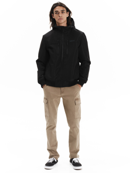 EMERSON MEN’S HOODED BOMBER JACKET