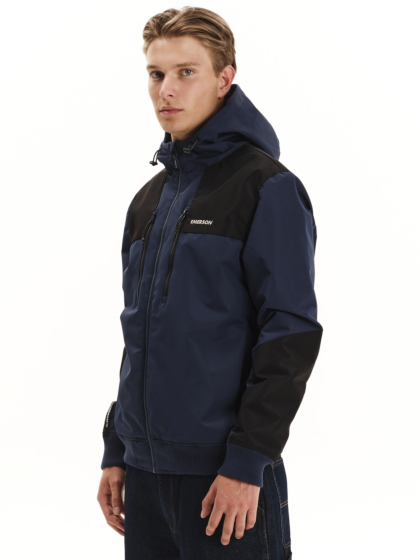 EMERSON MEN’S HOODED BOMBER JACKET