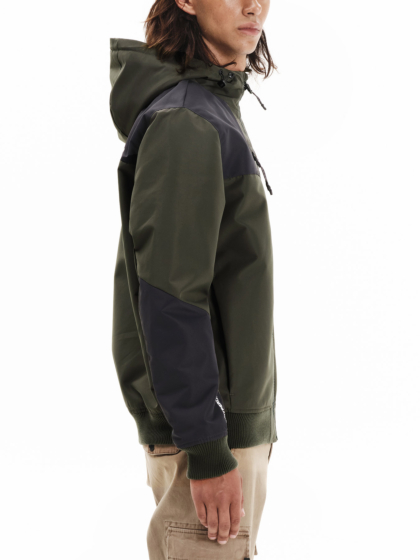 EMERSON MEN’S HOODED BOMBER JACKET