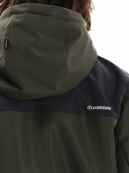EMERSON MEN’S HOODED BOMBER JACKET