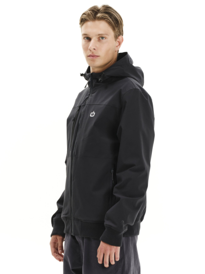 EMERSON MEN’S HOODED BOMBER JACKET