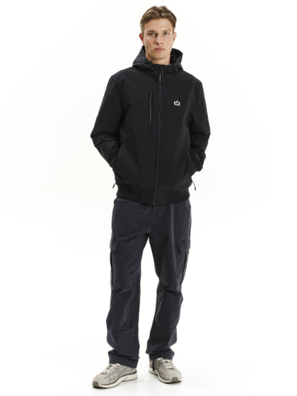 EMERSON MEN’S HOODED BOMBER JACKET