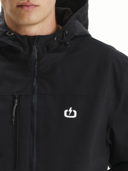 EMERSON MEN’S HOODED BOMBER JACKET