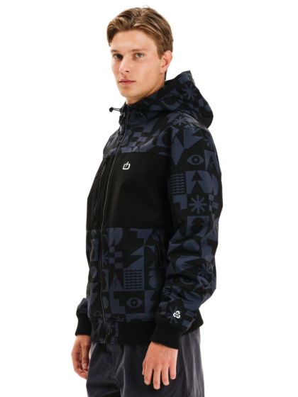 EMERSON MEN’S HOODED BOMBER JACKET