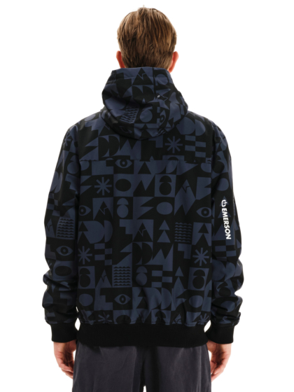 EMERSON MEN’S HOODED BOMBER JACKET