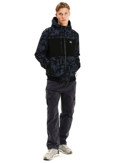 EMERSON MEN’S HOODED BOMBER JACKET