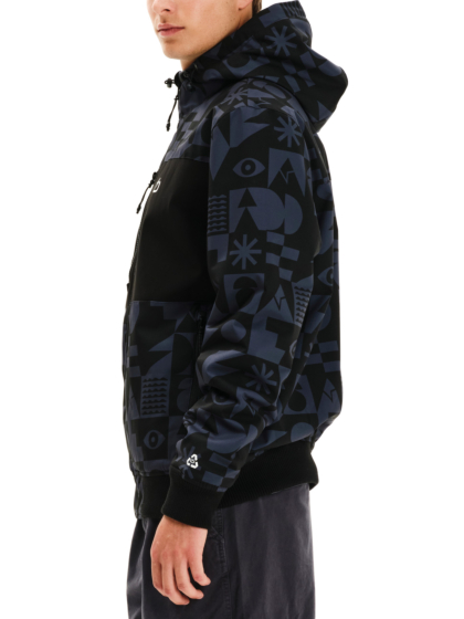 EMERSON MEN’S HOODED BOMBER JACKET