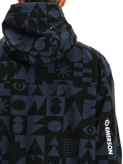 EMERSON MEN’S HOODED BOMBER JACKET