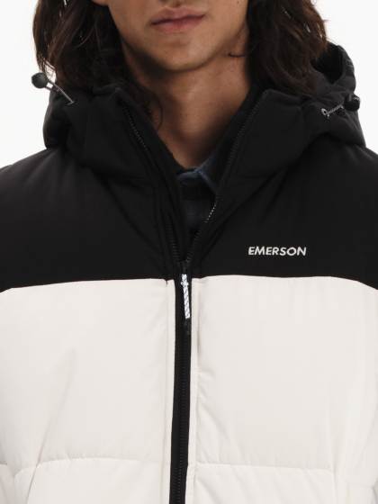 EMERSON ΑΝΔΡΙΚΟ ΑΜΑΝΙΚΟ ΜΠΟΥΦΑΝ PUFFER ΜΕ ΑΠΟΣΠΩΜΕΝΗ ΚΟΥΚΟΥΛΑ