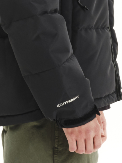 EMERSON MEN’S PUFFER JACKET WITH ROLL-IN HOOD
