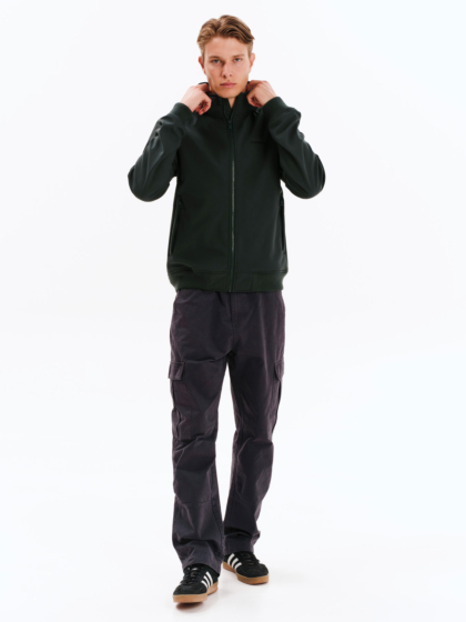 EMERSON MEN’S BONDED BOMBER JACKET WITH DETACHABLE HOOD