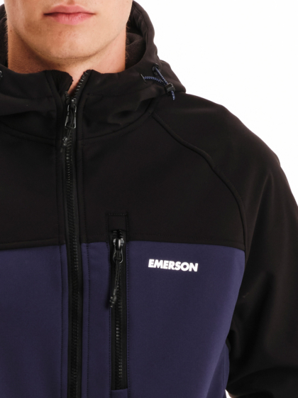 EMERSON ΑΝΔΡΙΚΟ RAGLAN BONDED BOMBER ΜΠΟΥΦΑΝ ΜΕ ΚΟΥΚΟΥΛΑ