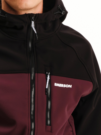 EMERSON ΑΝΔΡΙΚΟ RAGLAN BONDED BOMBER ΜΠΟΥΦΑΝ ΜΕ ΚΟΥΚΟΥΛΑ