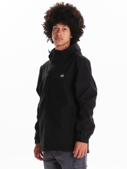 EMERSON MEN’S HOODED BONDED JACKET