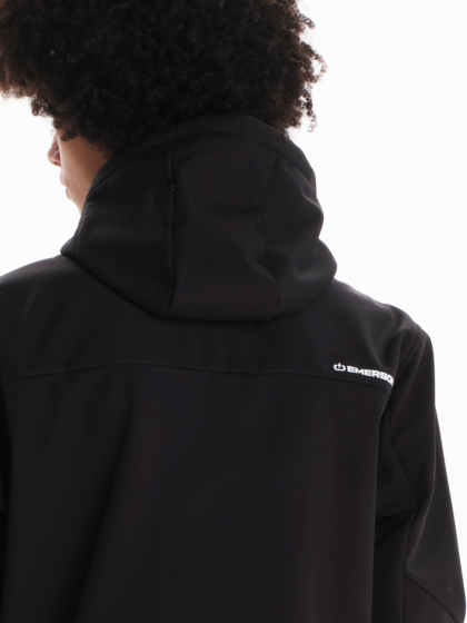 EMERSON MEN’S HOODED BONDED JACKET