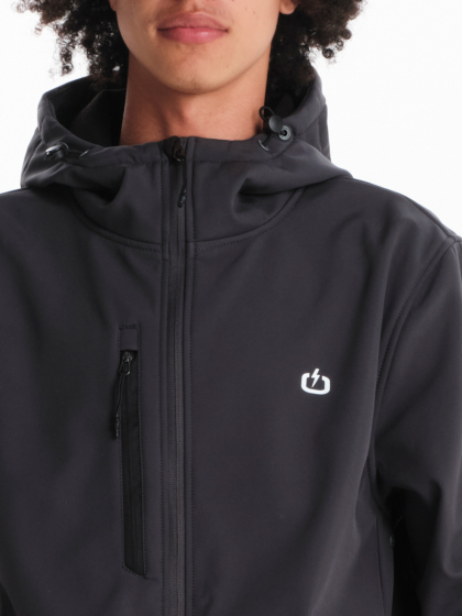 EMERSON MEN’S HOODED BONDED JACKET